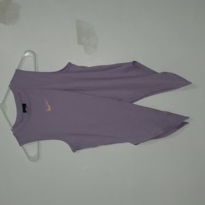 Size L Women’s Nike Purple and Orange Unique Athletic Tank Top